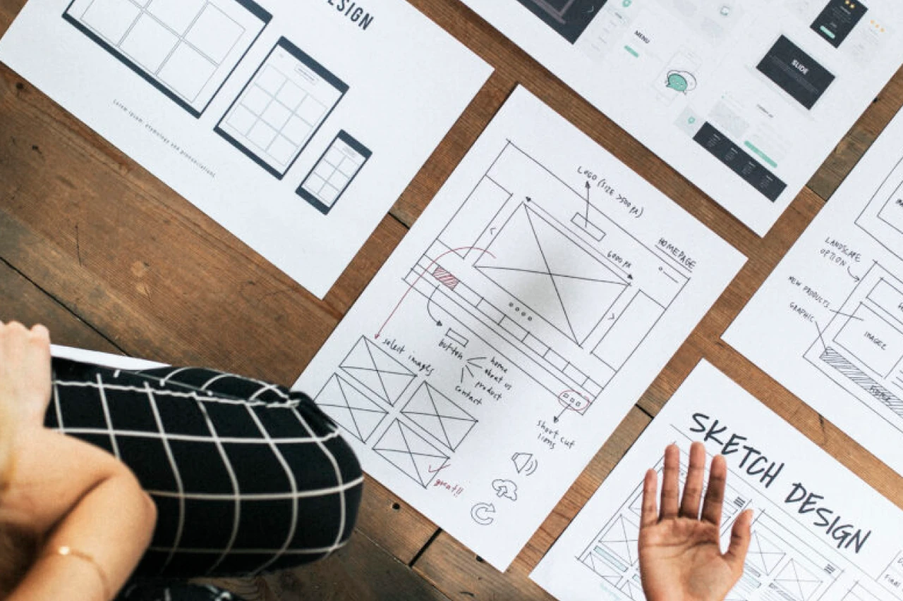 Full-stack development team building custom web application solutions