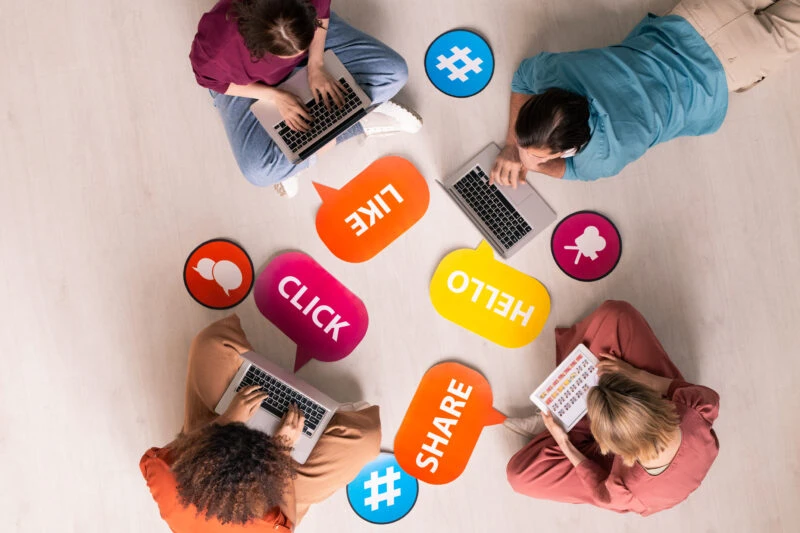 Social media management and audience engagement across platforms