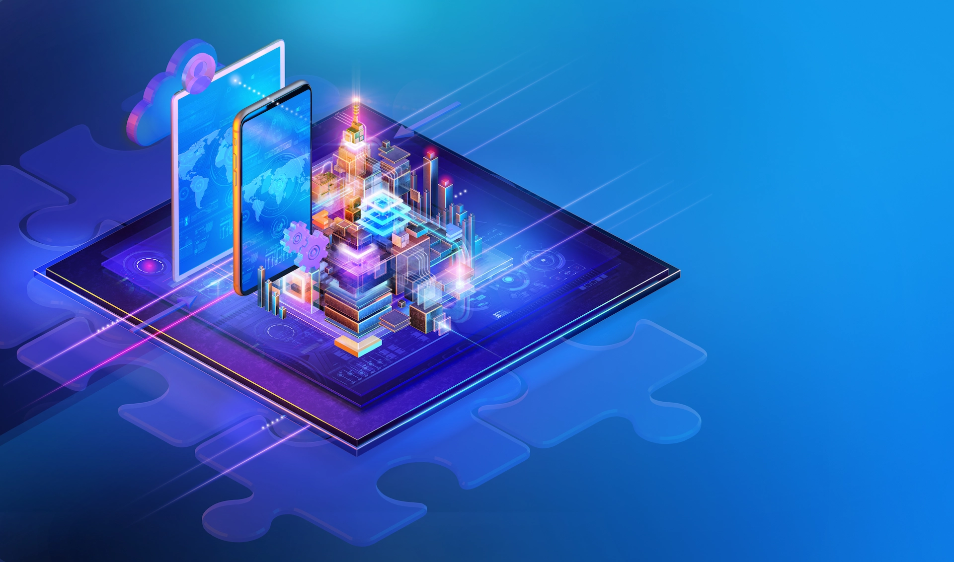 Custom mobile application development services for iOS Android and cross-platform business applications
